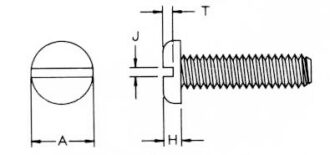 חבילה של 1000 ברגים 440X3/8